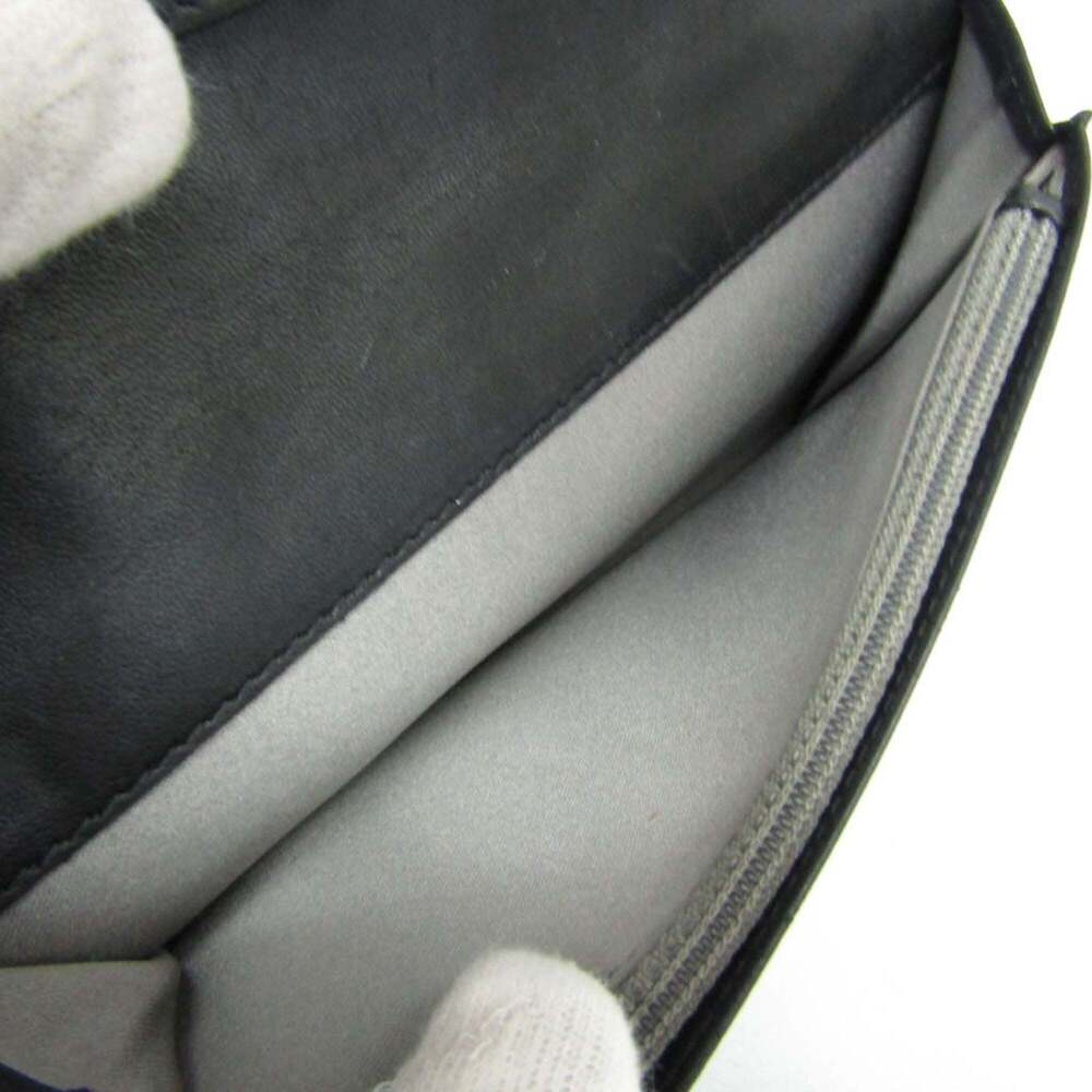 CHANEL Authentic Black Leather Wallet - Picture 13 of 16